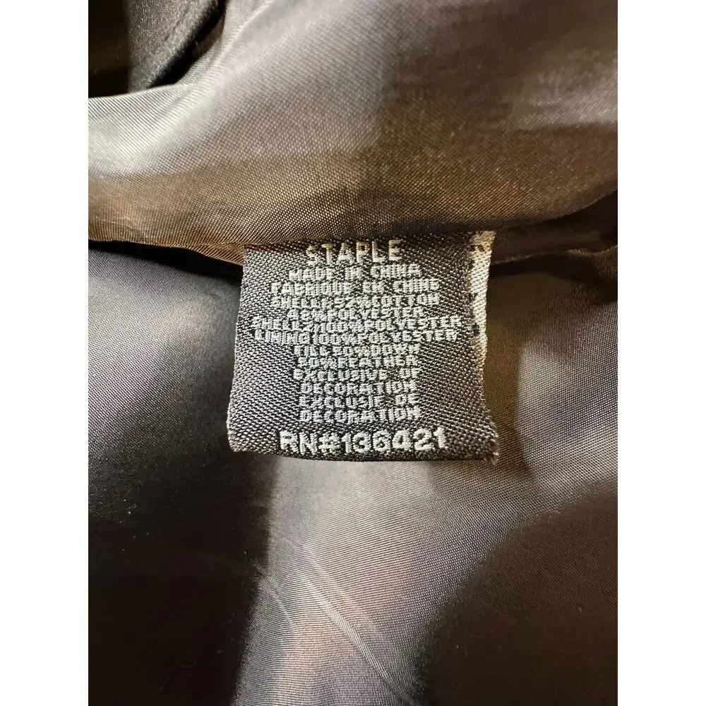 Staple Pigeon Cold Weather Puffer Coat Camo XL Very Thick